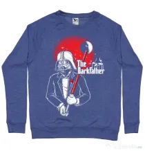 Bluza ADLER barbat The darkfather Albastru melanj