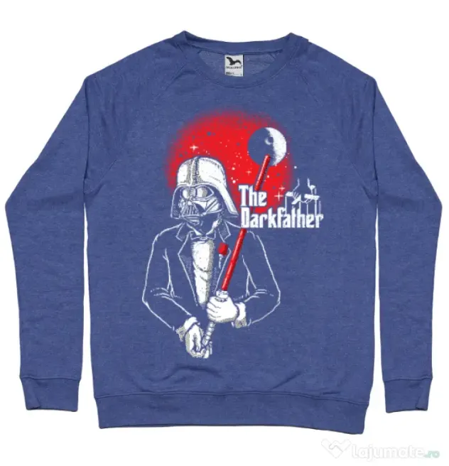 Bluza ADLER barbat The darkfather Albastru melanj