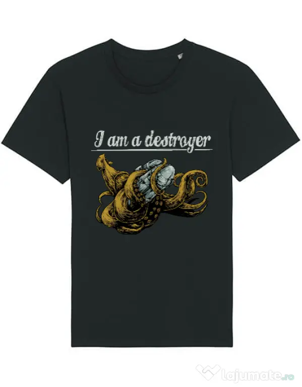 Tricou STANLEY STELLA barbat Destroyer Negru