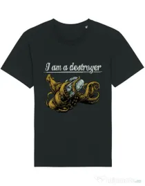 Tricou STANLEY STELLA barbat Destroyer Negru