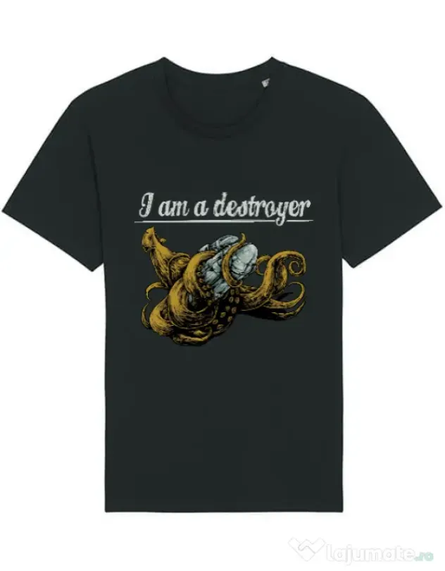 Tricou STANLEY STELLA barbat Destroyer Negru