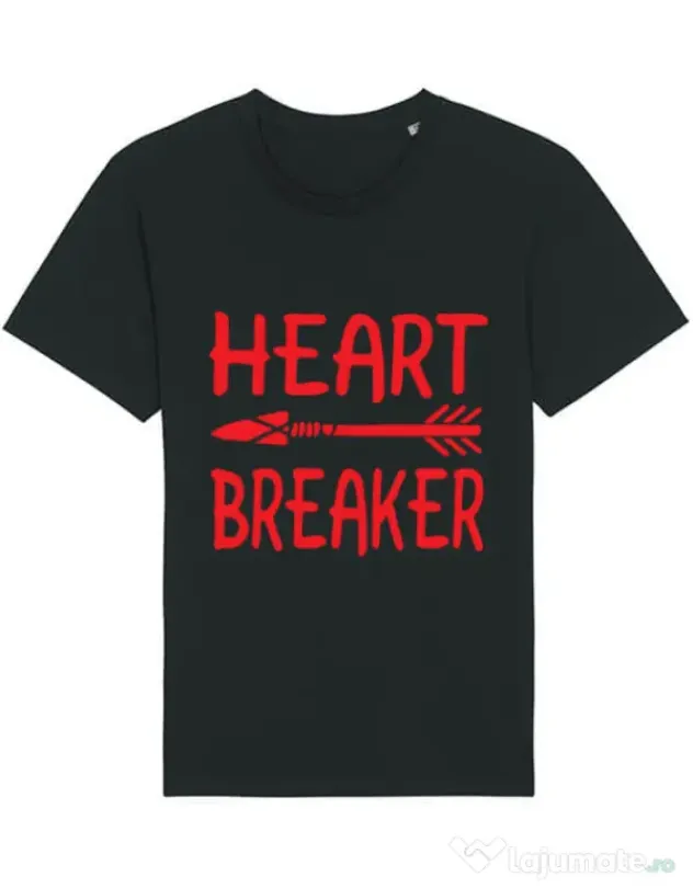 Tricou STANLEY STELLA barbat Heart breaker Negru