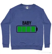 Bluza ADLER barbat Baby battery Albastru melanj