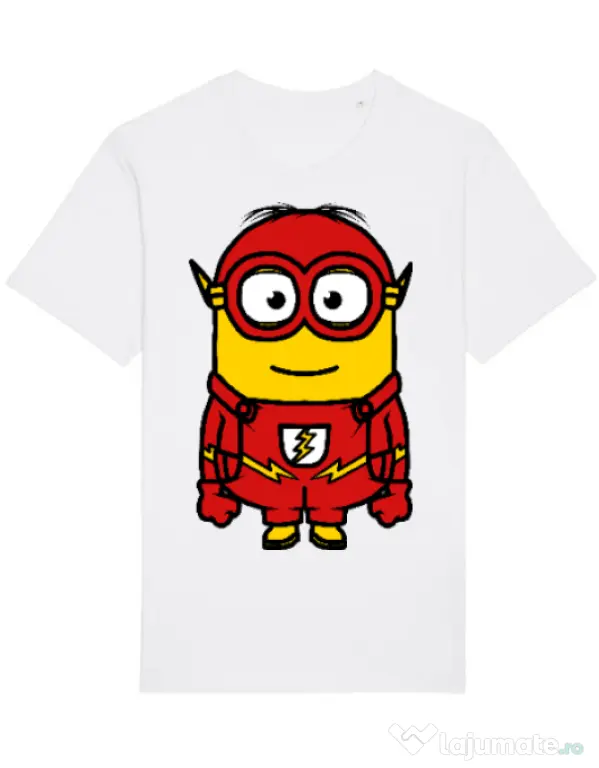 Tricou STANLEY STELLA barbat Minion flash Alb