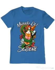 Tricou ADLER barbat Mirada Del Serpiente Albastru azuriu