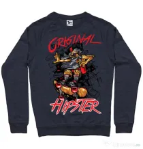 Bluza ADLER barbat Original hipster Denim inchis