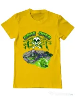 Tricou ADLER barbat Poisonous mushroom Galben