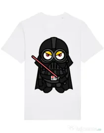 Tricou STANLEY STELLA barbat Vader minion Alb