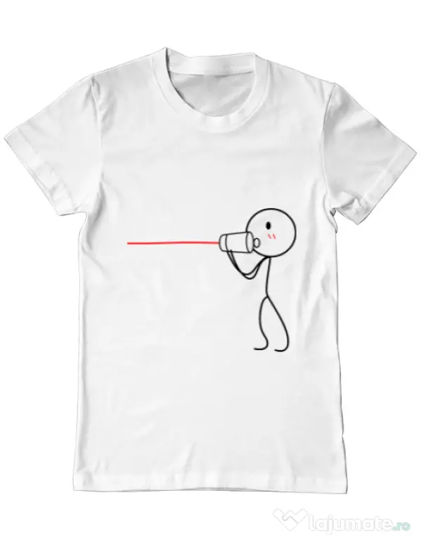 Tricou ADLER barbat Cuvinte de dragoste 1 Alb