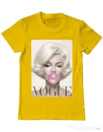 Tricou ADLER barbat Bubblegum Galben