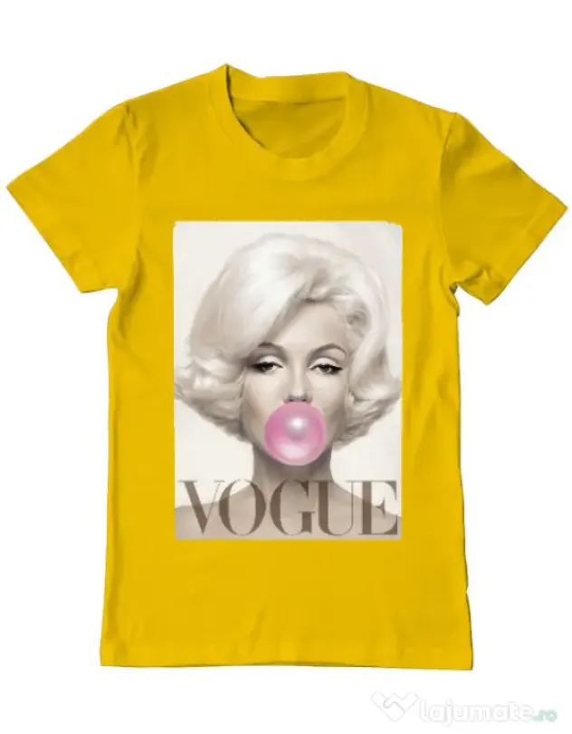 Tricou ADLER barbat Bubblegum Galben