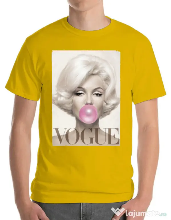 Tricou ADLER barbat Bubblegum Galben