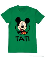 Tricou ADLER barbat Mouse daddy Verde mediu