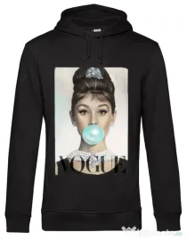 Hoodie barbat cu gluga Audrey Negru