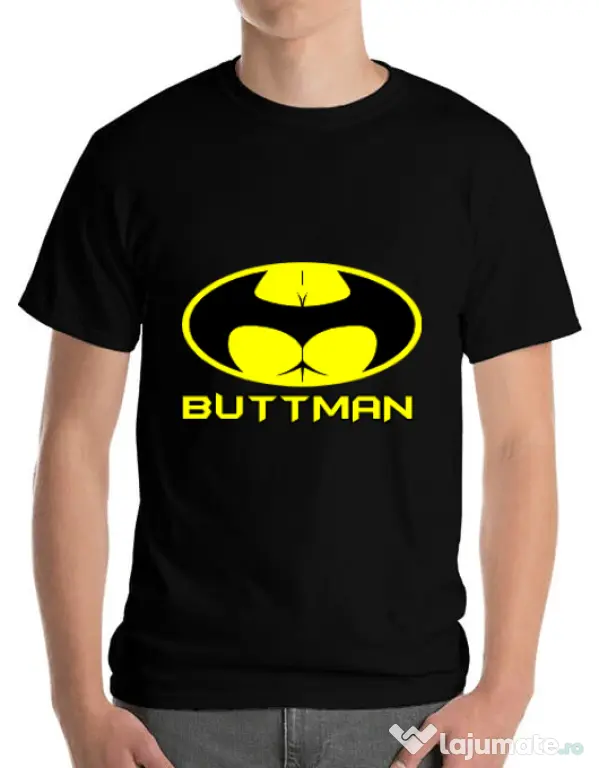 Tricou ADLER barbat Buttman Negru