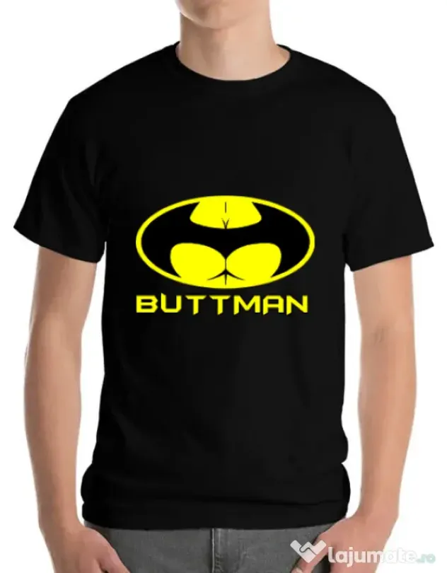 Tricou ADLER barbat Buttman Negru