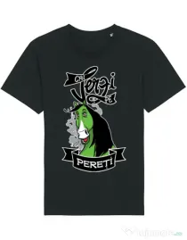 Tricou STANLEY STELLA barbat Cai verzi Negru