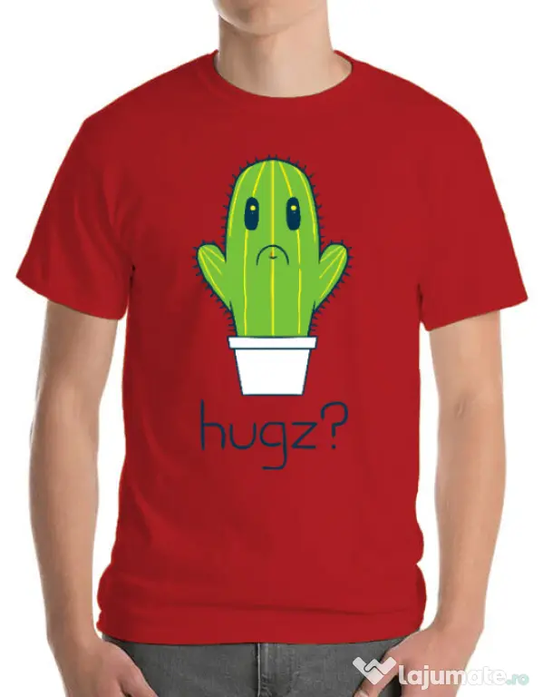 Tricou ADLER barbat Hugz Rosu