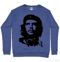 Bluza ADLER barbat Che Guevara Albastru melanj