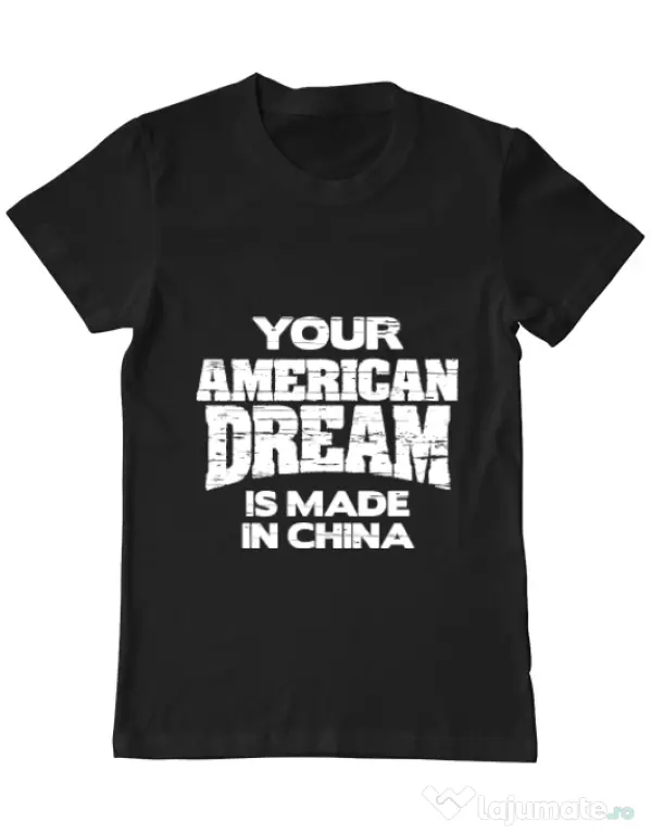 Tricou ADLER barbat American dream Negru