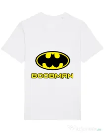 Tricou STANLEY STELLA barbat Boobman Alb