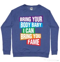 Bluza ADLER barbat Bring your body Albastru melanj
