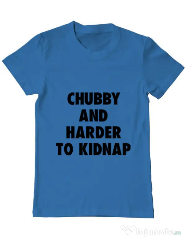 Tricou ADLER barbat Chubby Albastru azuriu