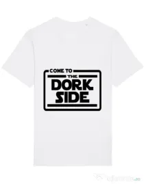 Tricou STANLEY STELLA barbat Dork side Alb