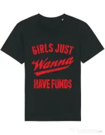 Tricou STANLEY STELLA barbat Girls wanna have funds Negru