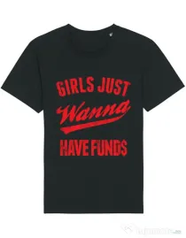 Tricou STANLEY STELLA barbat Girls wanna have funds Negru