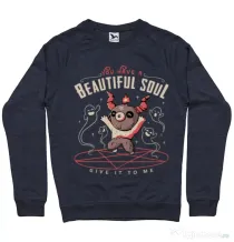 Bluza ADLER barbat Beautiful soul Denim inchis