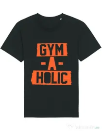 Tricou STANLEY STELLA barbat Gymaholic Negru