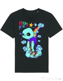 Tricou STANLEY STELLA barbat High panda Negru
