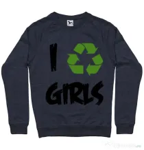 Bluza ADLER barbat I recycle girls Denim inchis
