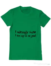 Tricou ADLER barbat I solemnly swear Verde mediu