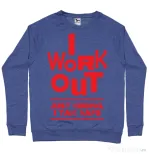 Bluza ADLER barbat I work out Albastru melanj