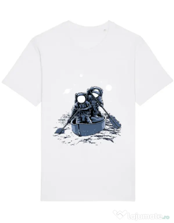 Tricou STANLEY STELLA barbat Across the galaxy Alb