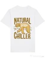 Tricou STANLEY STELLA barbat Natural born chiller Alb