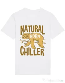 Tricou STANLEY STELLA barbat Natural born chiller Alb