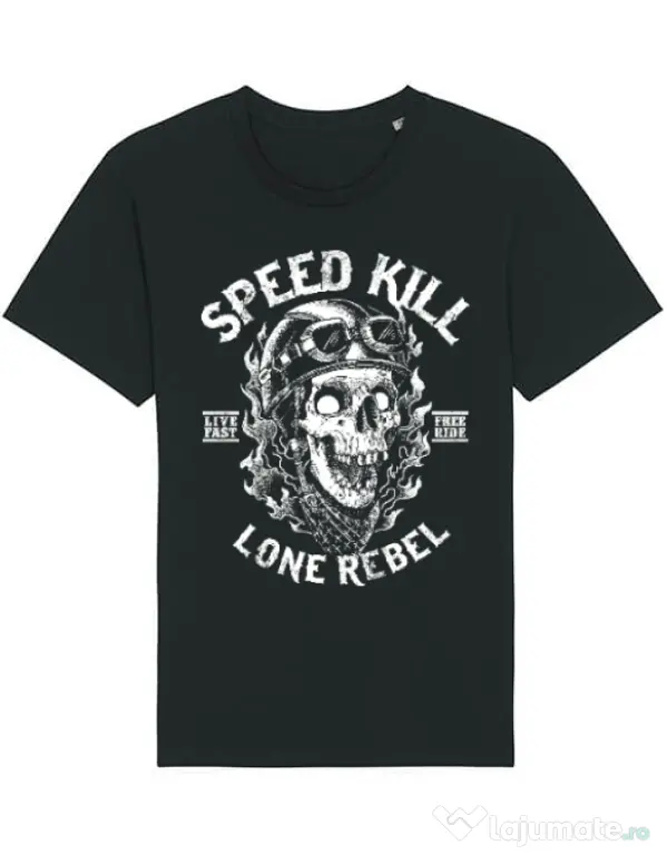 Tricou STANLEY STELLA barbat Speed kill Negru