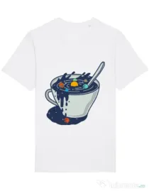 Tricou STANLEY STELLA barbat Galaxy mug Alb