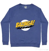 Bluza ADLER barbat Bazinga Albastru melanj
