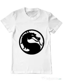 Tricou ADLER barbat Kombat time Alb