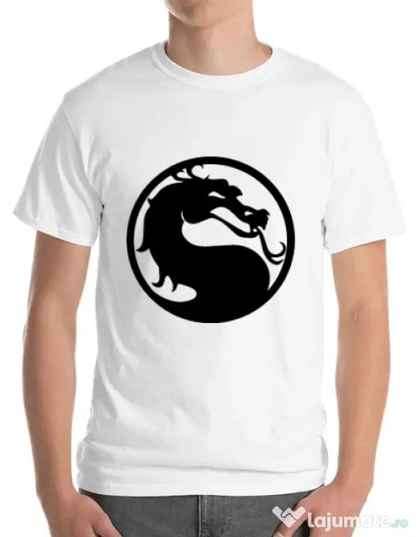 Tricou ADLER barbat Kombat time Alb