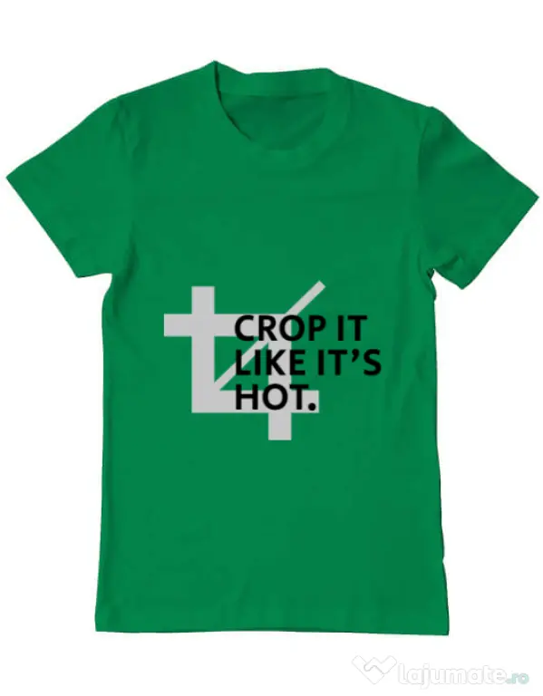 Tricou ADLER barbat Crop it Verde mediu