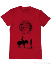 Tricou ADLER barbat Din alta lume Rosu