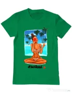 Tricou ADLER barbat Weekend Verde mediu