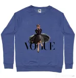 Bluza ADLER barbat Little black tutu Albastru melanj