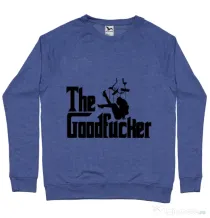 Bluza ADLER barbat The goodfucker Albastru melanj