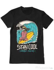 Tricou ADLER barbat stay cool Negru